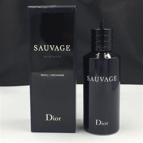 dior sauvage 300ml refill price|sauvage eau de toilette refill.